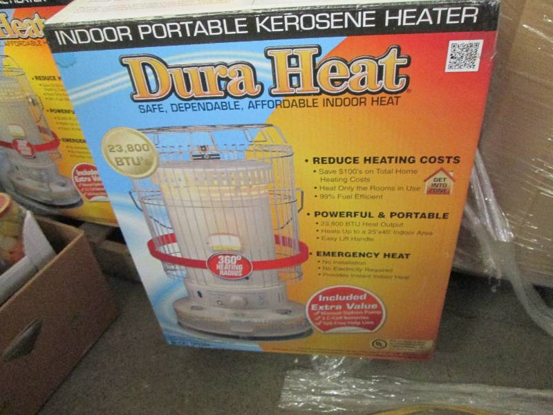 lot 41 image: DuraHeat 23,800 BTU Indoor Kerosene...