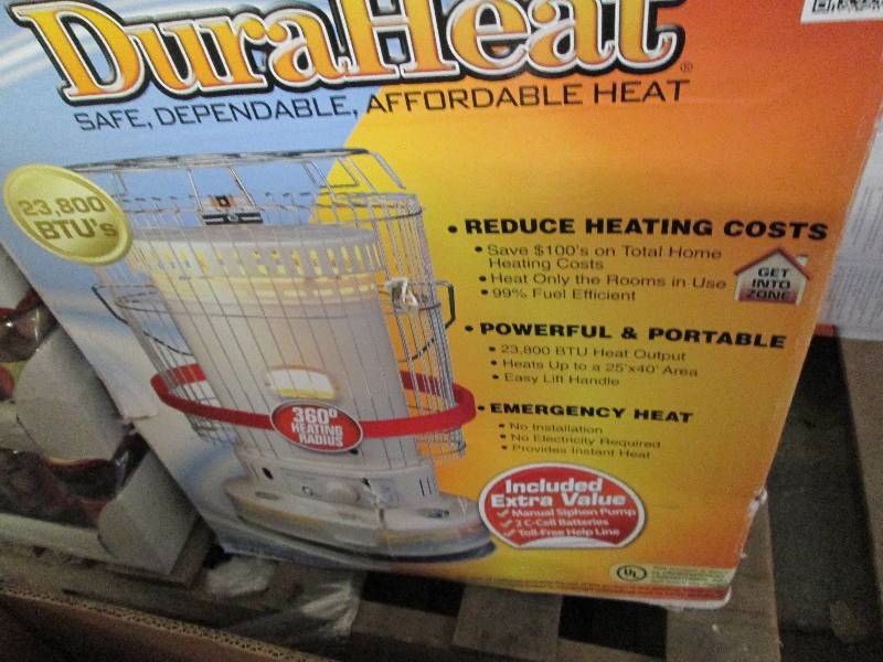 lot 42 image: DuraHeat 23,800 BTU Indoor Kerosene...
