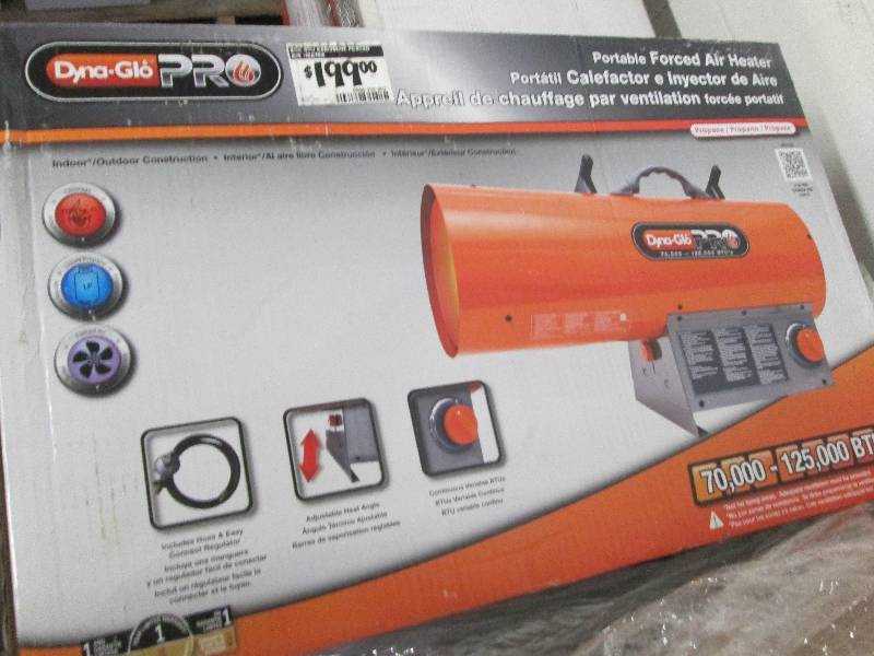 lot 44 image: Dyna Glo Pro 125K BTU Forced Air LP...