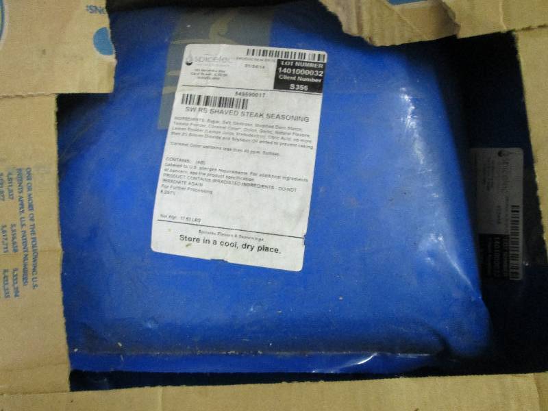 lot 61 image: Lot of 3 - 17.63 lb Shaved Steak Se...