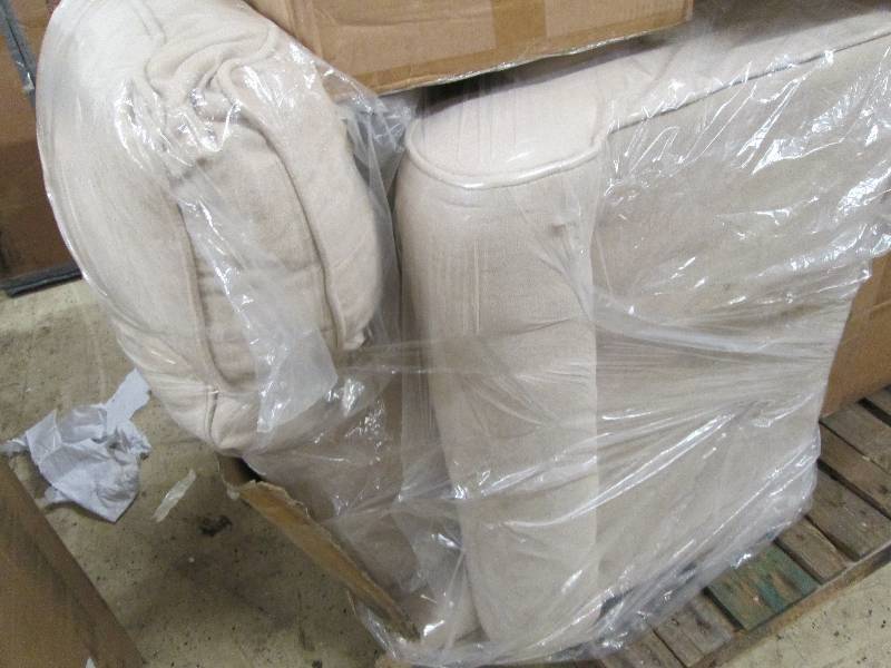 lot 175 image: Sofa Chair and Ottoman open box Ret...