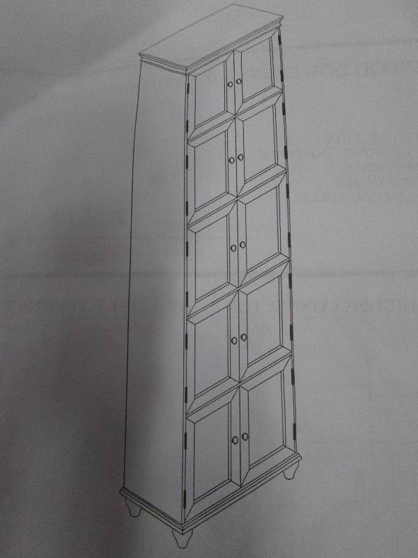 lot 215 image: 10 Door Pantry open box Retail $199...