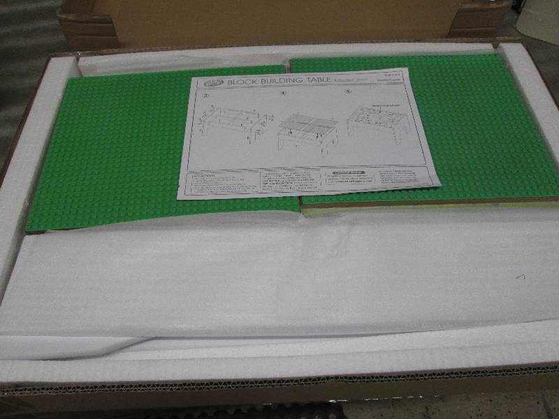 lot 222 image: Building Block Table open box Retai...