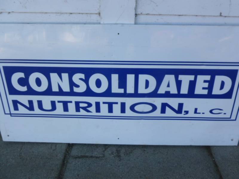 lot 3 image: Metal Sign