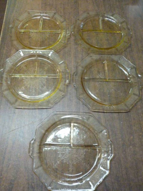 lot 58 image: Depression Glass