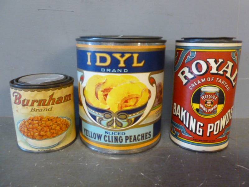 lot 69 image: Vintage Containers