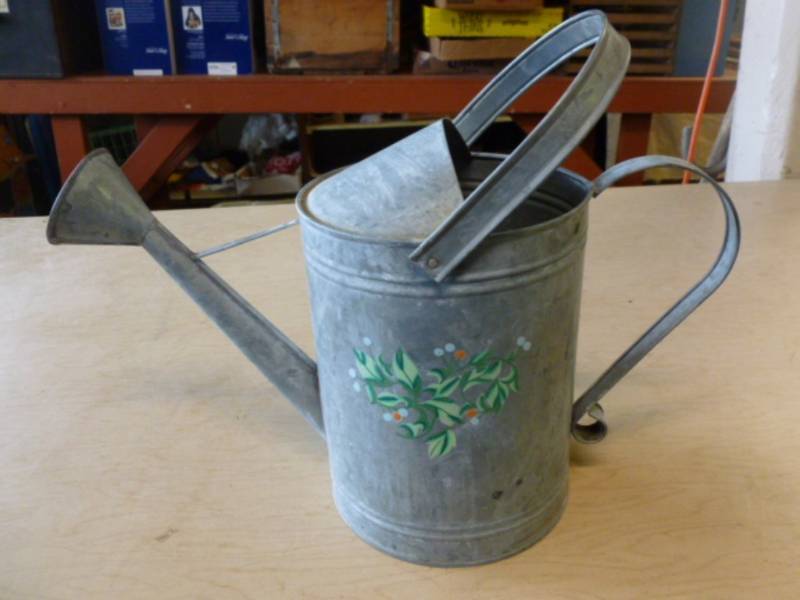 lot 155 image: Galvanized Steel Watering Can