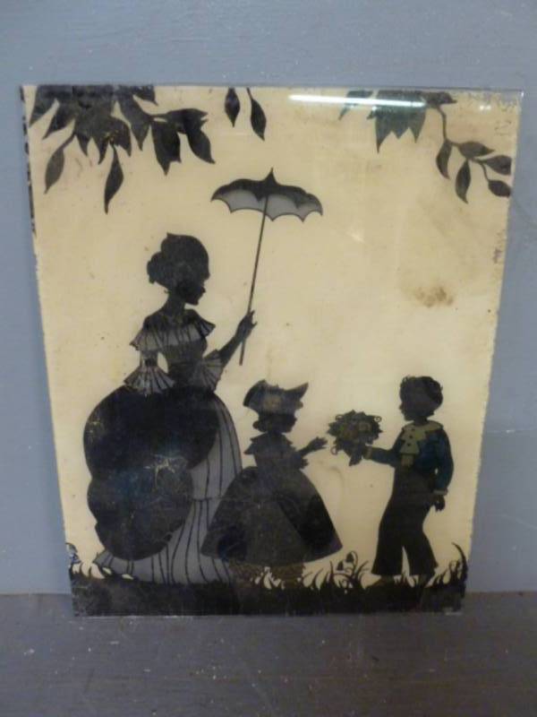 lot 220 image: Vintage Silhouette Picture