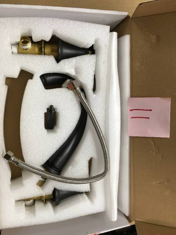 lot 11 image: Pegasus 660959 Roman Tub Faucet Bronze Finish not used open box