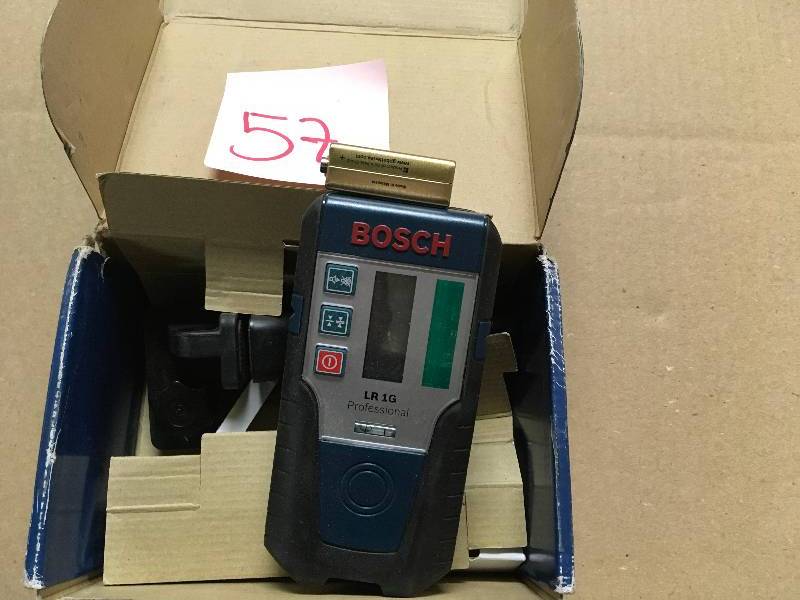 lot 57 image: Bosch LR 1 G Rotary Green Laser Detector in good working condition