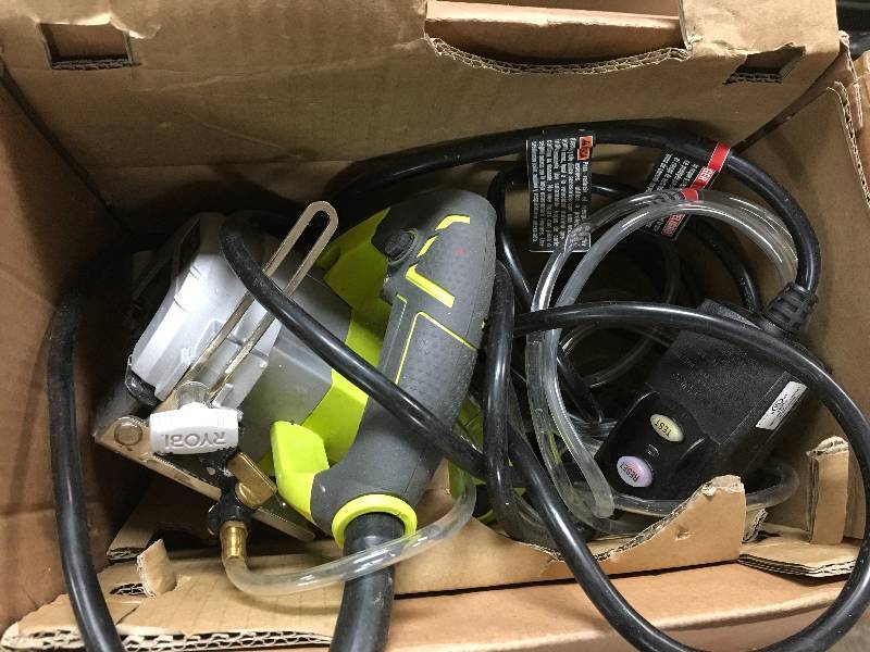 lot 66 image: Ryobi 4 in. Tile Saw in good working condition