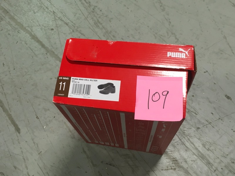 lot 109 image: Brand New PUMA Cell Kilter Nubuck Mens Athletic Fashion Sneakers size 11