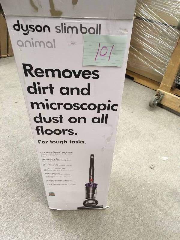 lot 101 image: Dyson Slim Ball Animal Upright Vacuum Cleaner  USED in good working condition