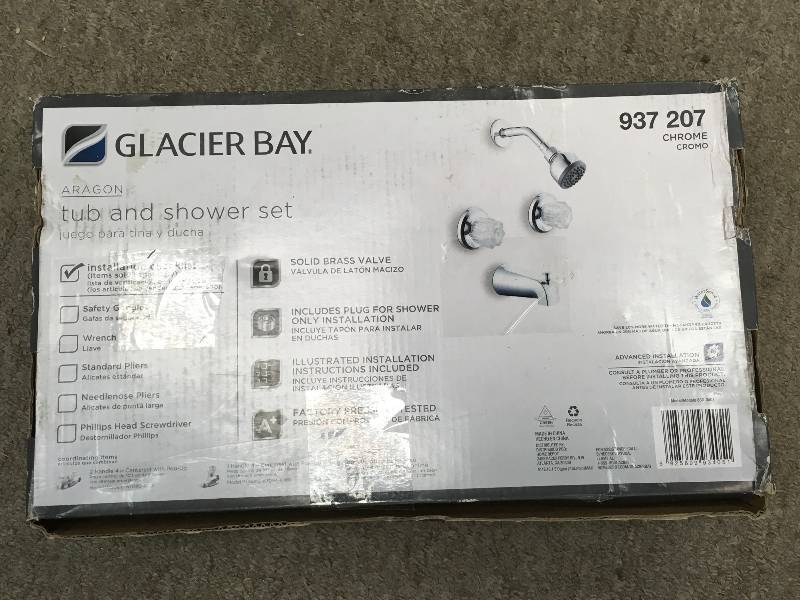 Glacier Bay Aragon Watersense 2 Handle 1 Spray Tub And Shower