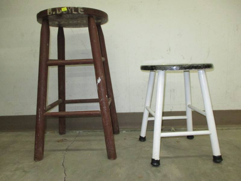 2  Sturdy Stools