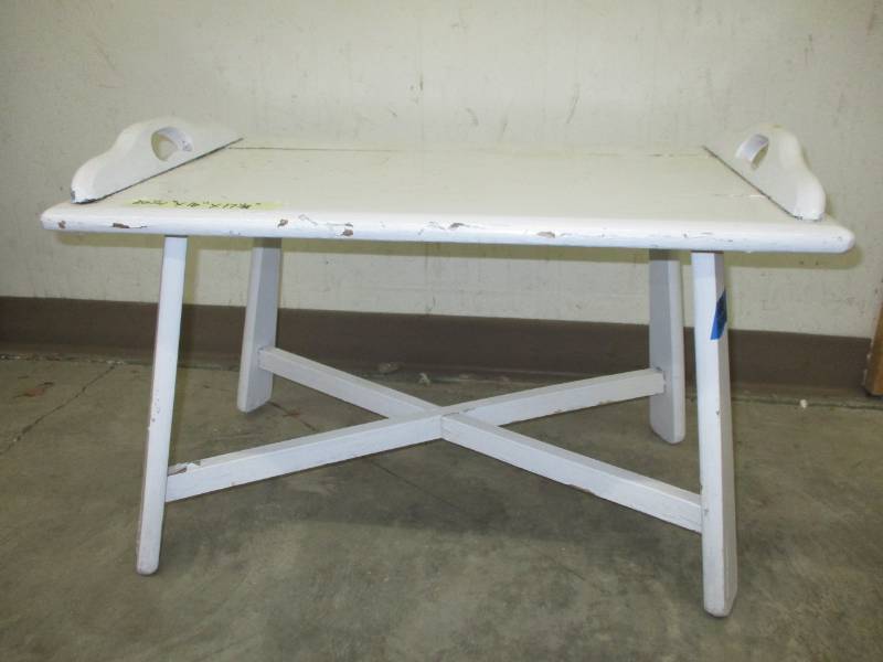 White bench