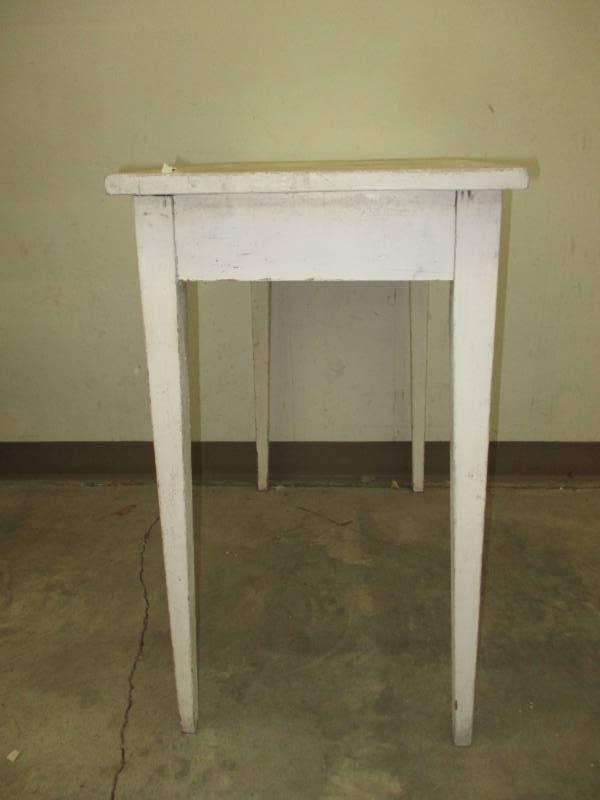 White wooden Table