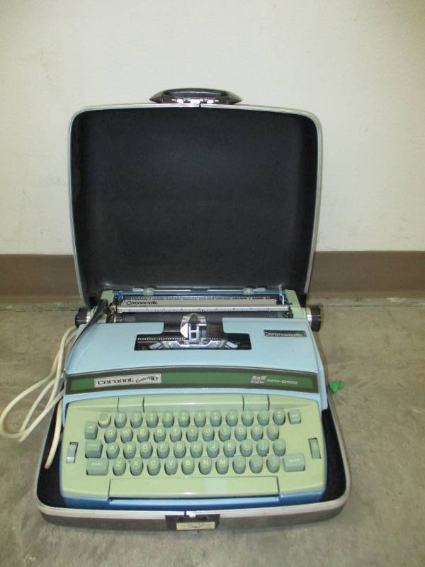 Coronamatic Electric Type Writer
