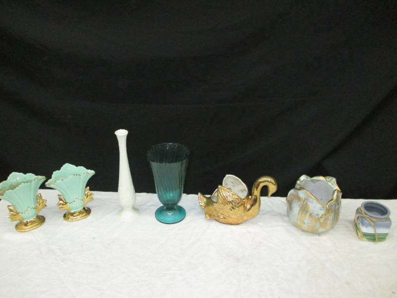 Various Vases and Glasswear