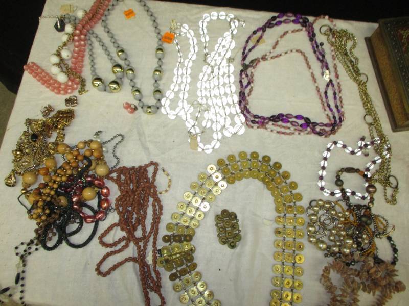 Various Necklaces and Jewelery