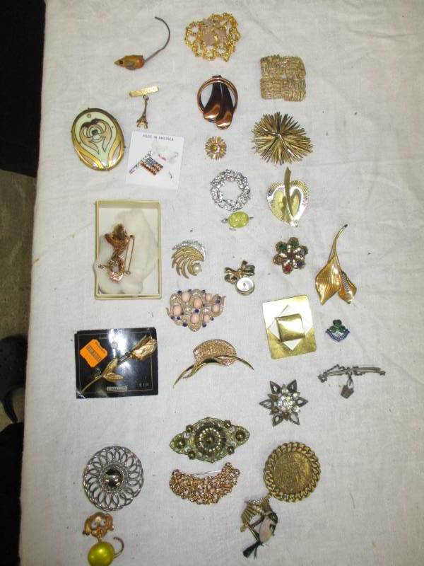 Assortment of Old Pins