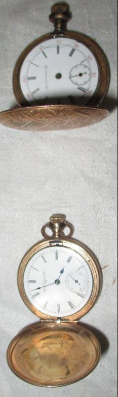 Two Old Pocket-Watches (Fortunn & Elgin (Elgin Serial Number 6240927))
