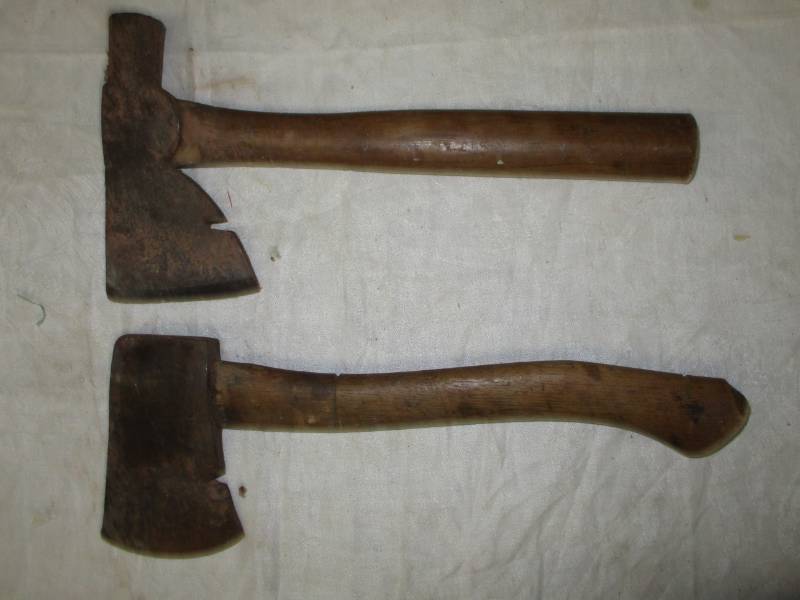 Keen kutter and one other Hatchet