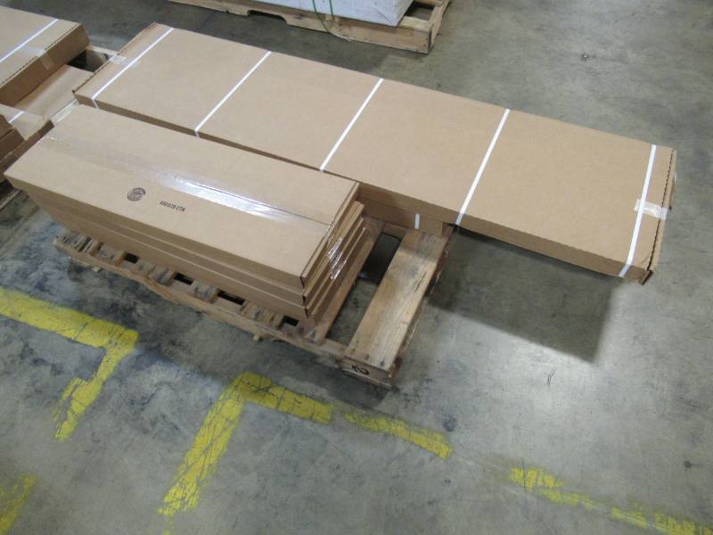 lot 35 image: Easy Track 8-ft x 7-ft White Wood Closet Kit, Model OK7272