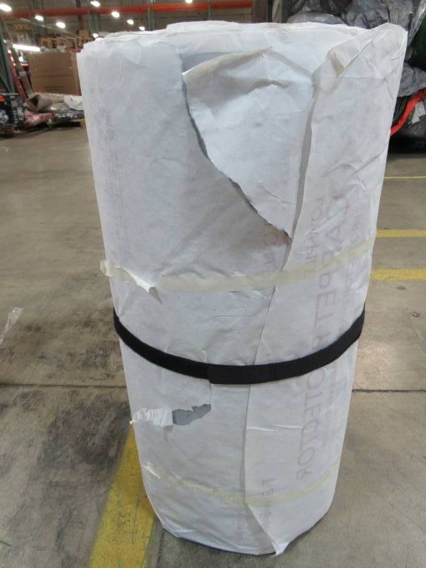 lot 131 image: 36-in W Cut-to-Length Silver Extruded Vinyl Utility Runner (By-the-Foot) 7535270