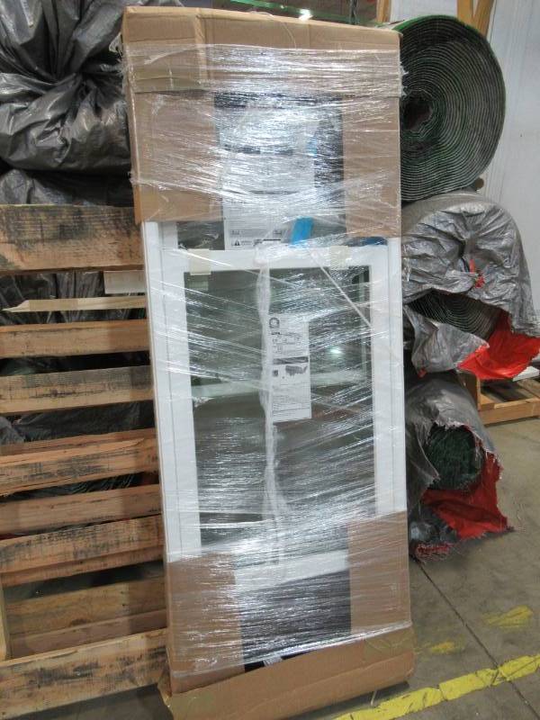 lot 98 image: Pella 350 Series Standard Double Hung Window, 24 X 63 X 3 14 Block Frame.