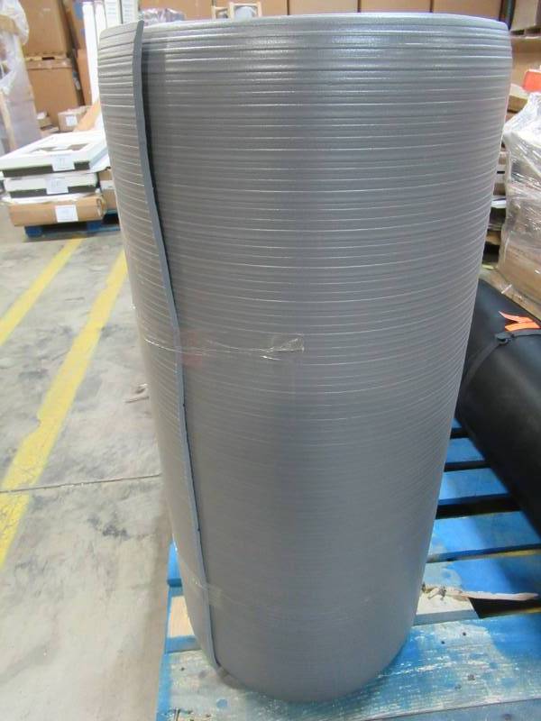 lot 105 image: Apache Mills, Inc. Anti-fatigue runner 36-in W Cut-to-Length Gray Cast Vinyl Utility Runner (By-the-Foot), Model 160-0700-360