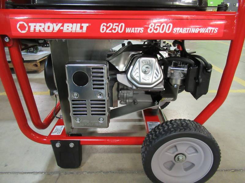 TroyBilt 6250RunningWatt Portable Generator with 420cc Briggs
