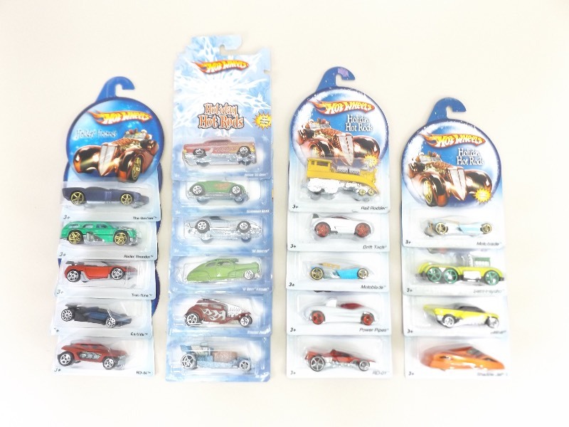 20 NEW Misc Hot Wheels Holiday Hot Rods