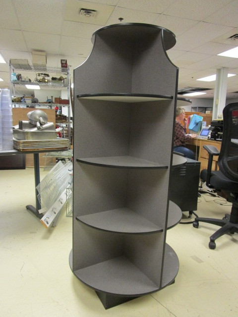 ROTATING STORAGEDISPLAY SHELF