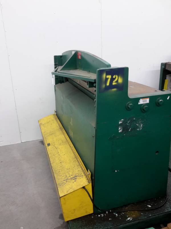 lot 2 image: National Hydraulic Shear 10 Gauge