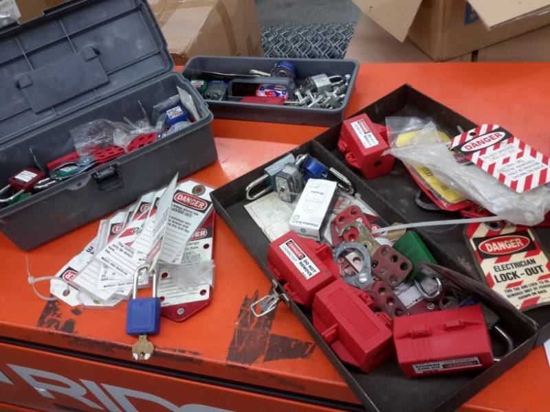 lot 70 image: Lot of Padlocks and Tags, Please See Close-Ups