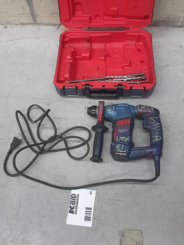 lot 39 image: Milwaukee Rotary Hammer
