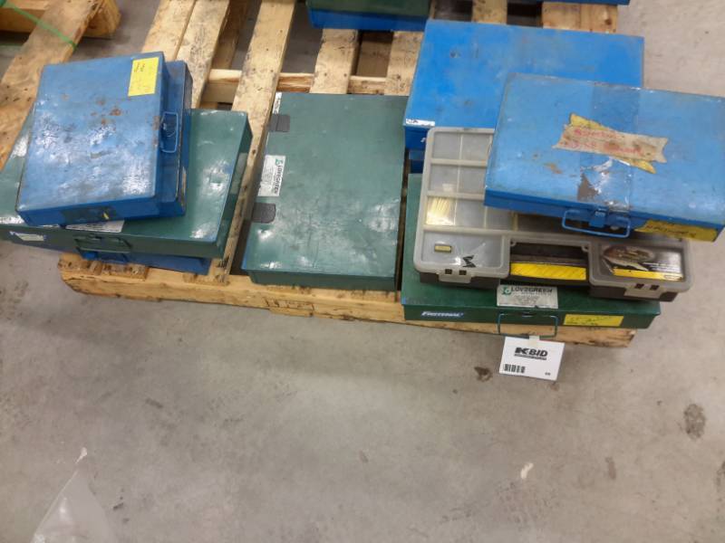 lot 98 image: Lot of Miscellaneous Hardware and cool Fastenal Boxes Please See Close-Ups