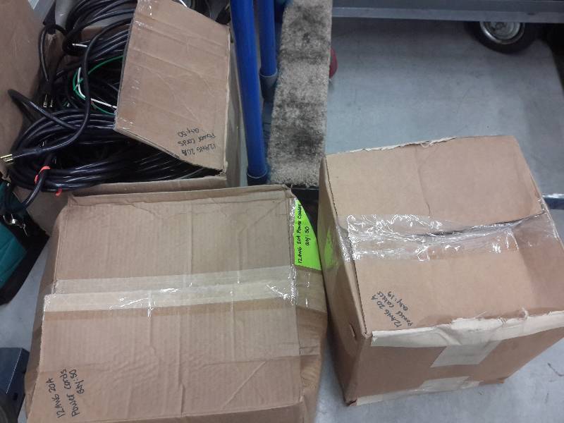 lot 82 image: Lot of Endless Power Cords