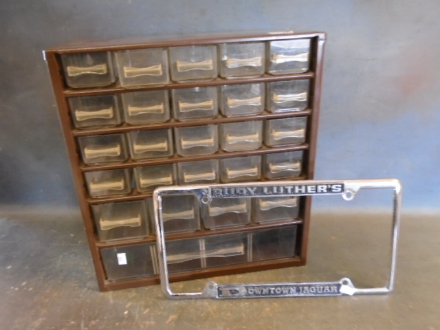 lot 16 image: Metal Parts Box and More