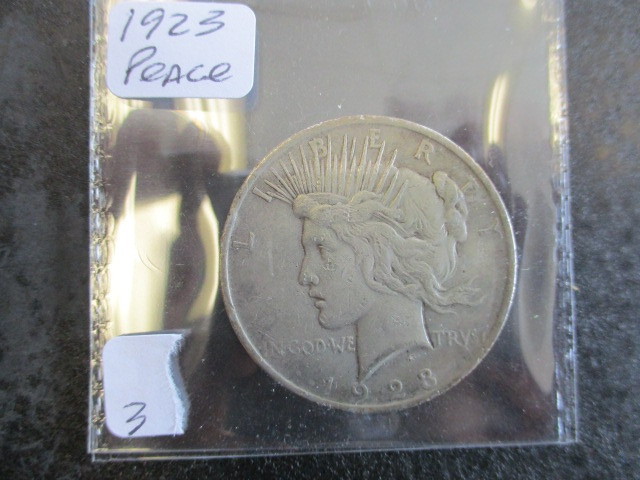 1923 Peace Dollar