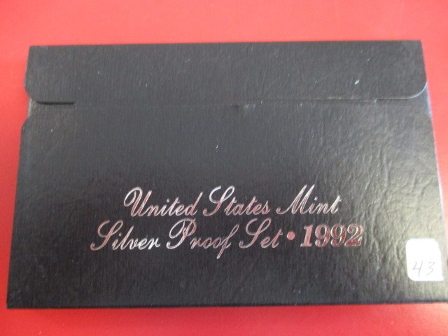 1992 United States Mint Silver Proof Set