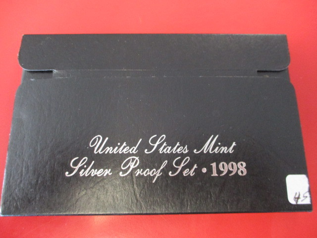 1998 United States Mint Silver Proof Set