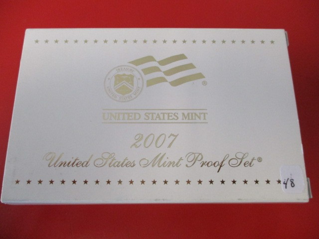 2007 United States Mint Proof Set wPresidential Coin Proof Set