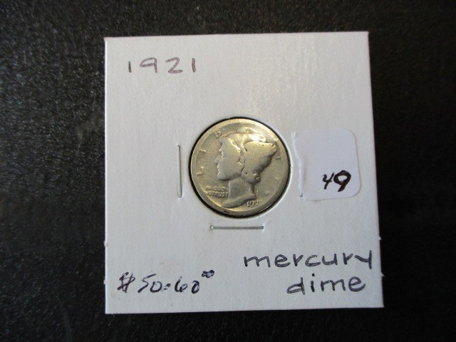 Key Date 1921 Mercury Dime