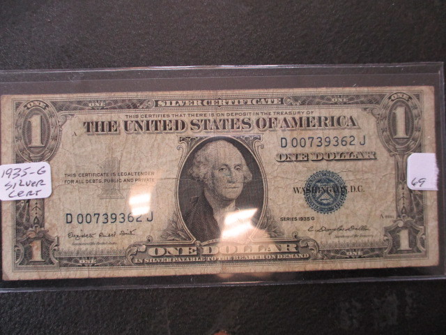 Series 1935-G $1 Silver Certificate