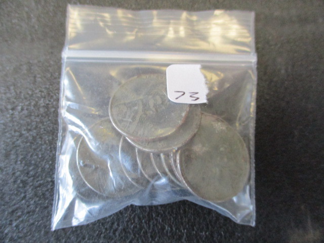 Lot of (11) 1943 Steel War Pennies