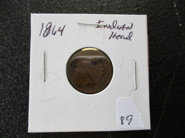 1864 Indian Head Penny