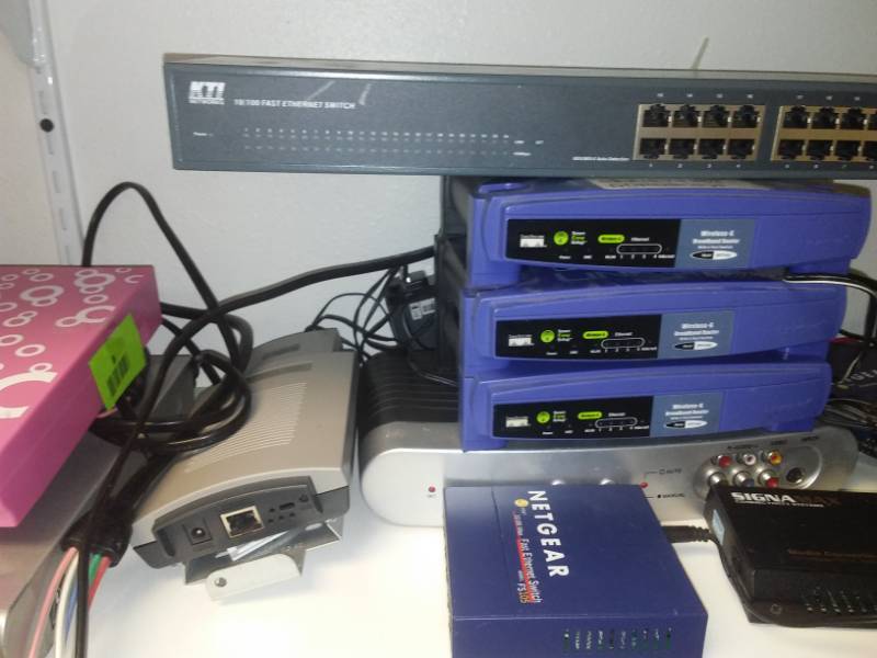lot 3 image: Large lot of electronics, internet, Hardware & More.