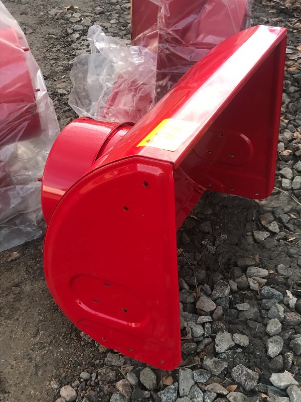 lot 22 image: (3) New MTD  Snow Blower Auger Housings